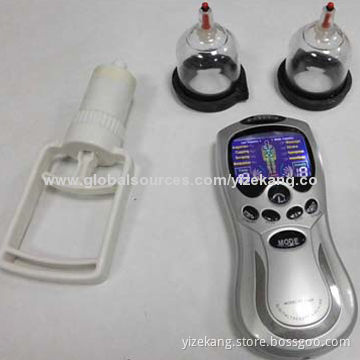 Three Channels Digital Therapy Machine with Cupping